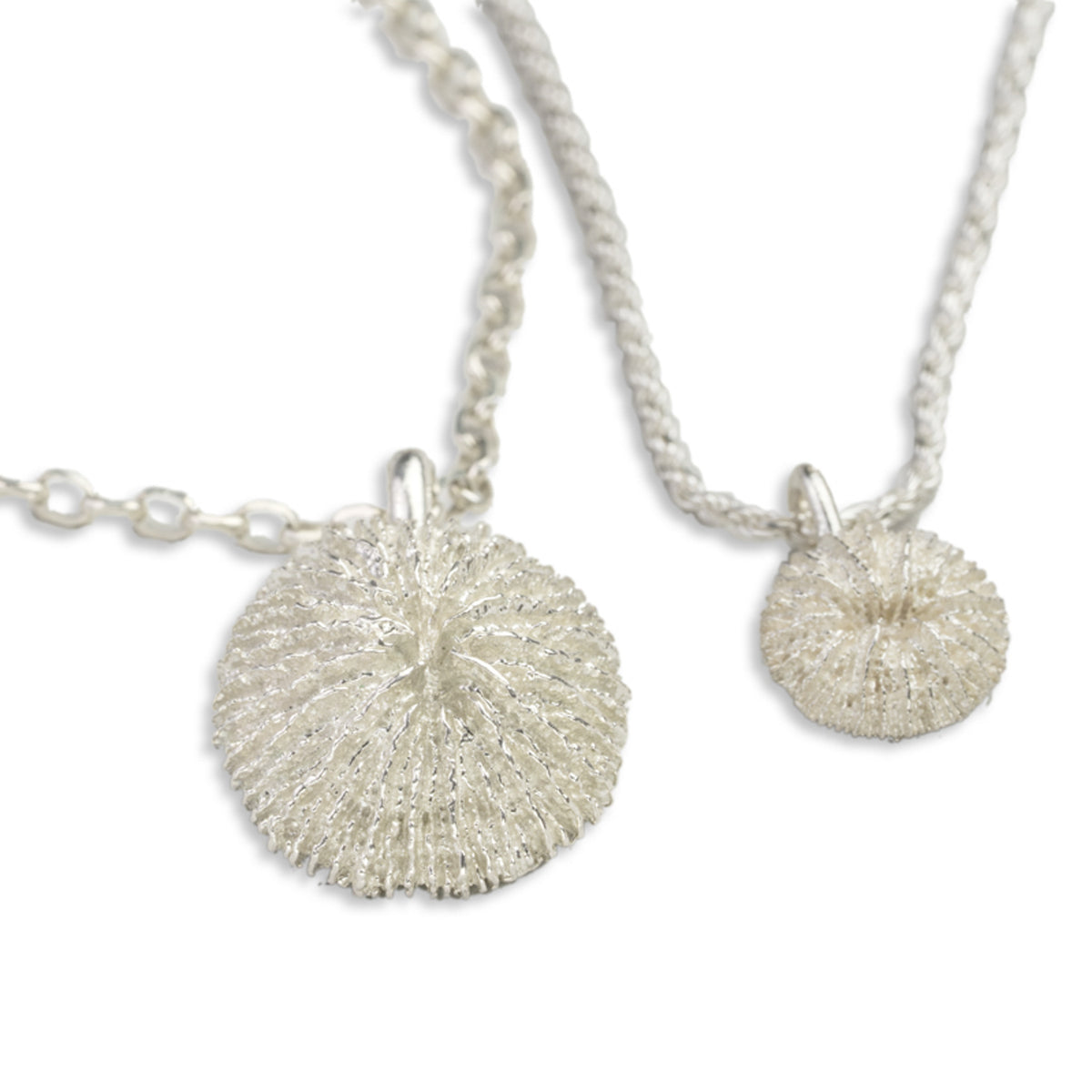 Chunky Mushroom Coral Pendant