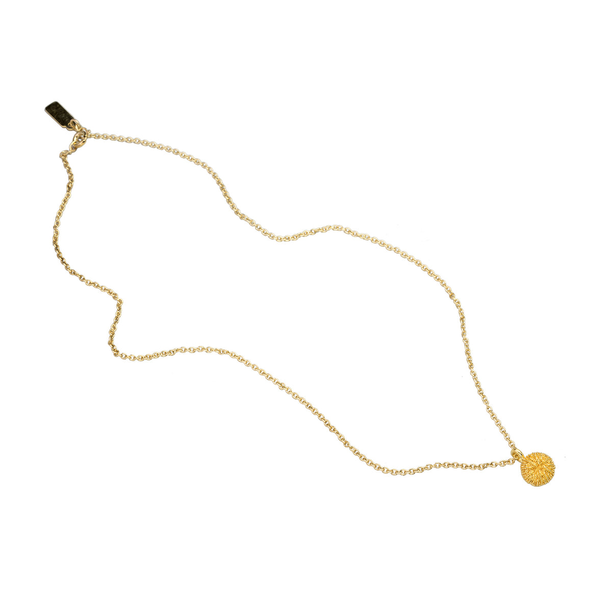 Tiny Mushroom Coral Necklace