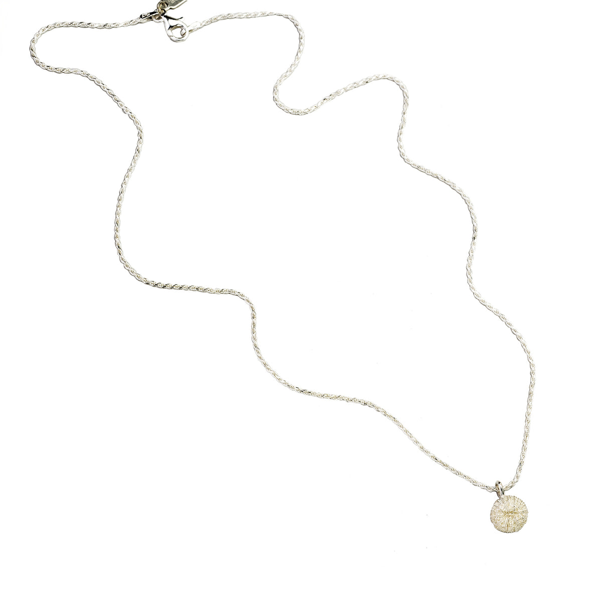 Tiny Mushroom Coral Necklace