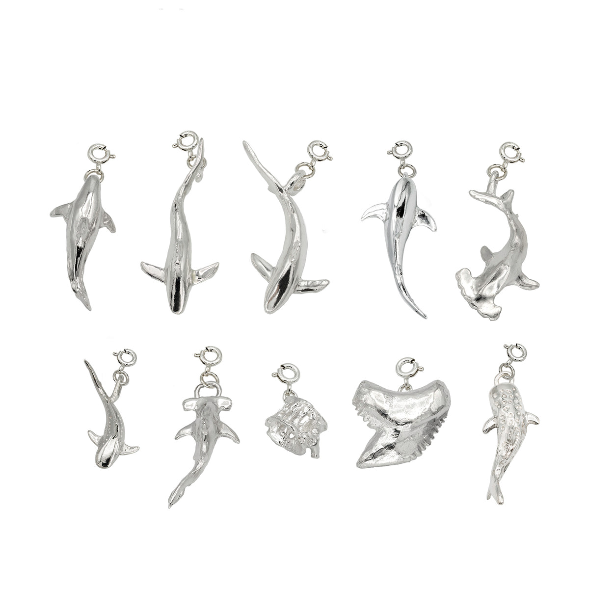 O Ke Kai Shark Lover's Necklace - Gold Vermeil
