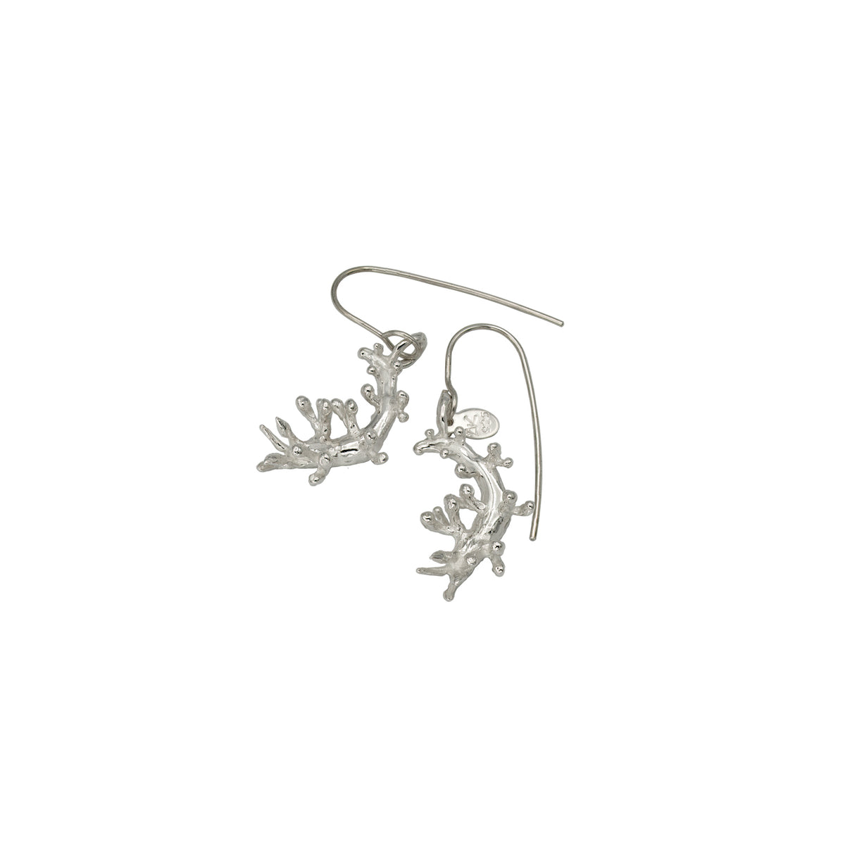 Orangeband Nudibranch Drop Earrings
