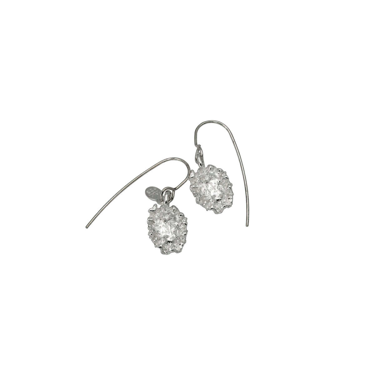 Poliahu Snow Goddess Nudibranch Drop Earrings