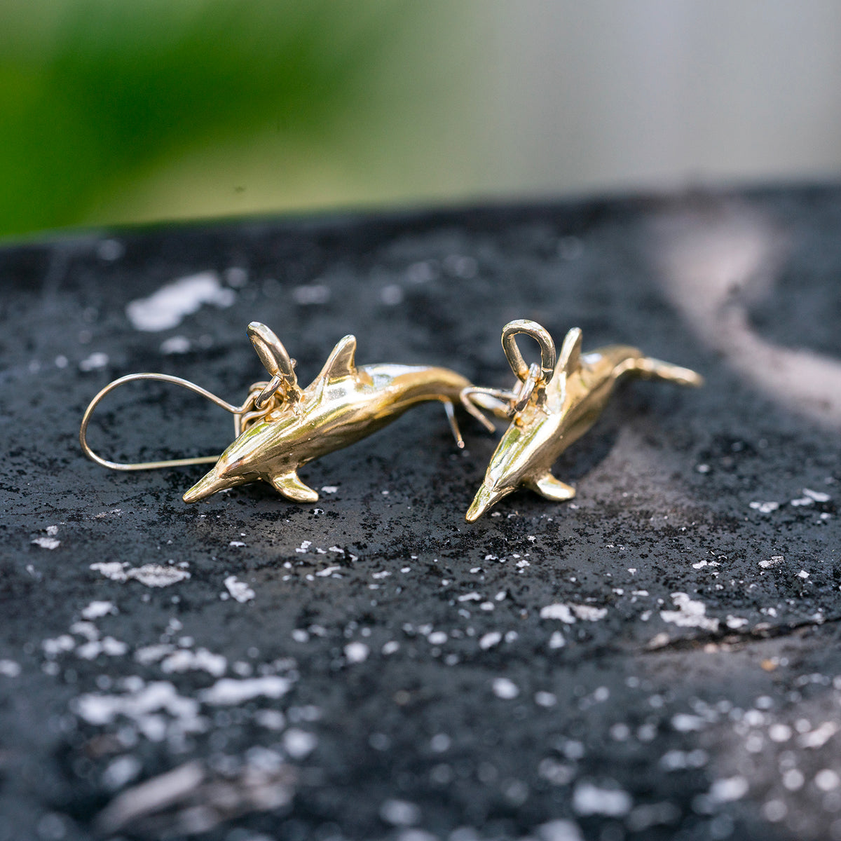 Nai'a Spinner Dolphin Drop Earrings