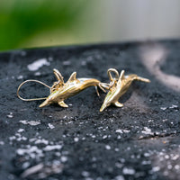 Nai'a Spinner Dolphin Drop Earrings