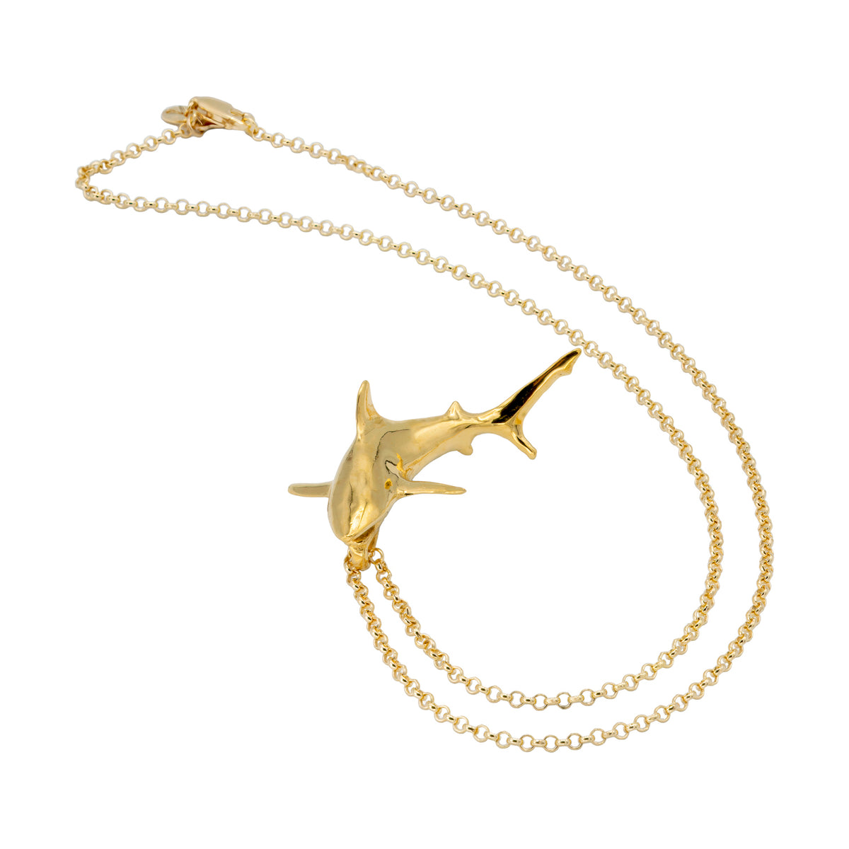 Oceanic Blacktip Shark Necklace