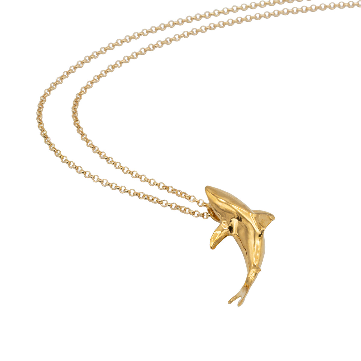 Oceanic Blacktip Shark Necklace
