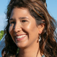 Orangeband Nudibranch Drop Earrings