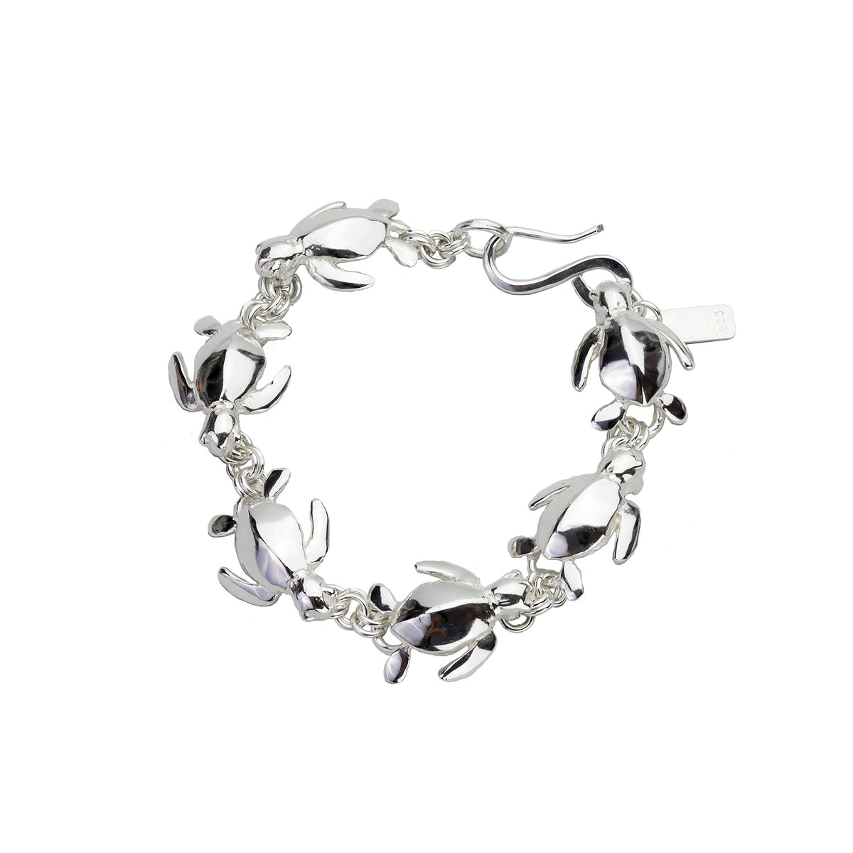 Honu Iki Turtle Chain Bracelet