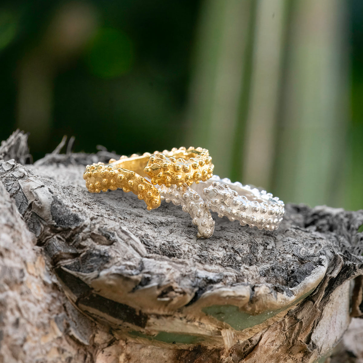 Ko'a Coral Adjustable Ring