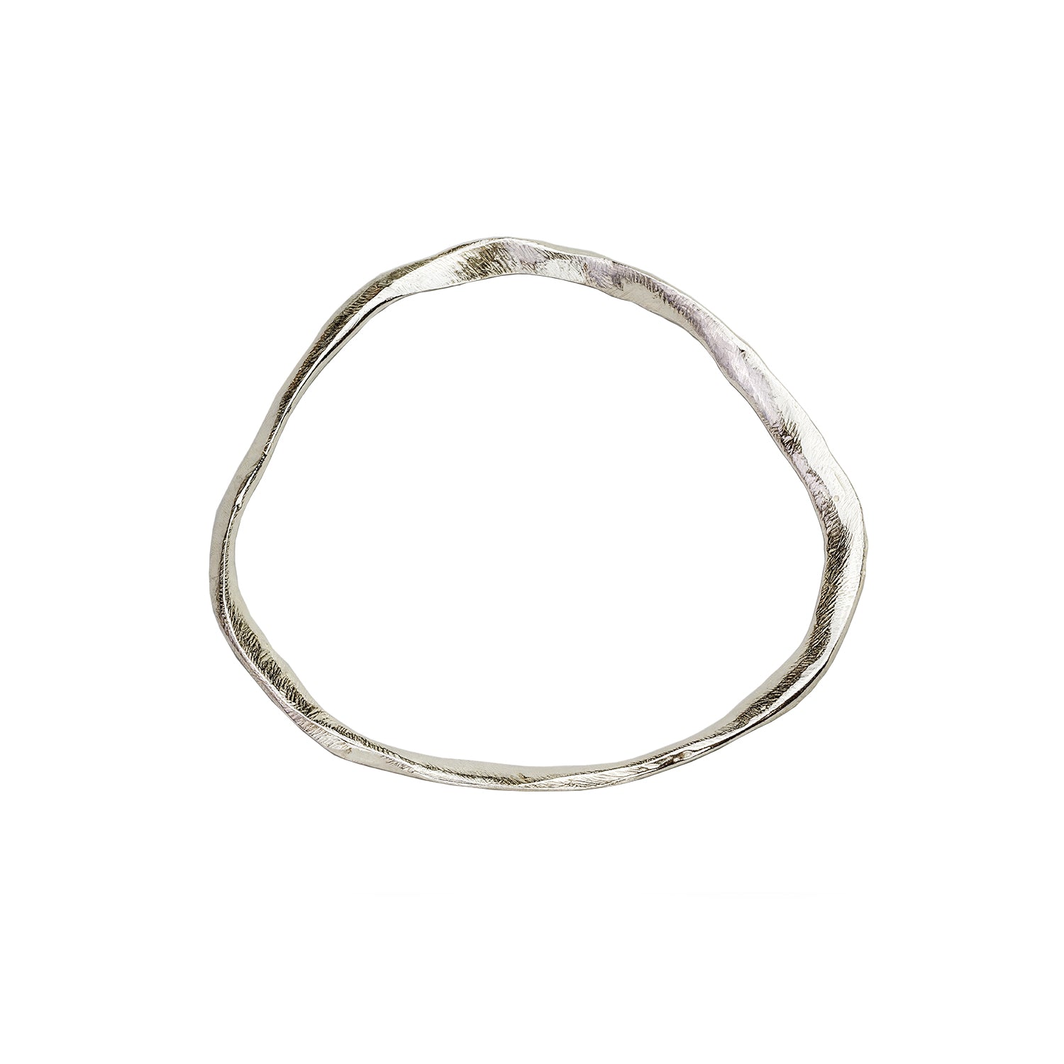 Sculptural Ola Bangle - Wai – 'Alohi Kai Jewelry