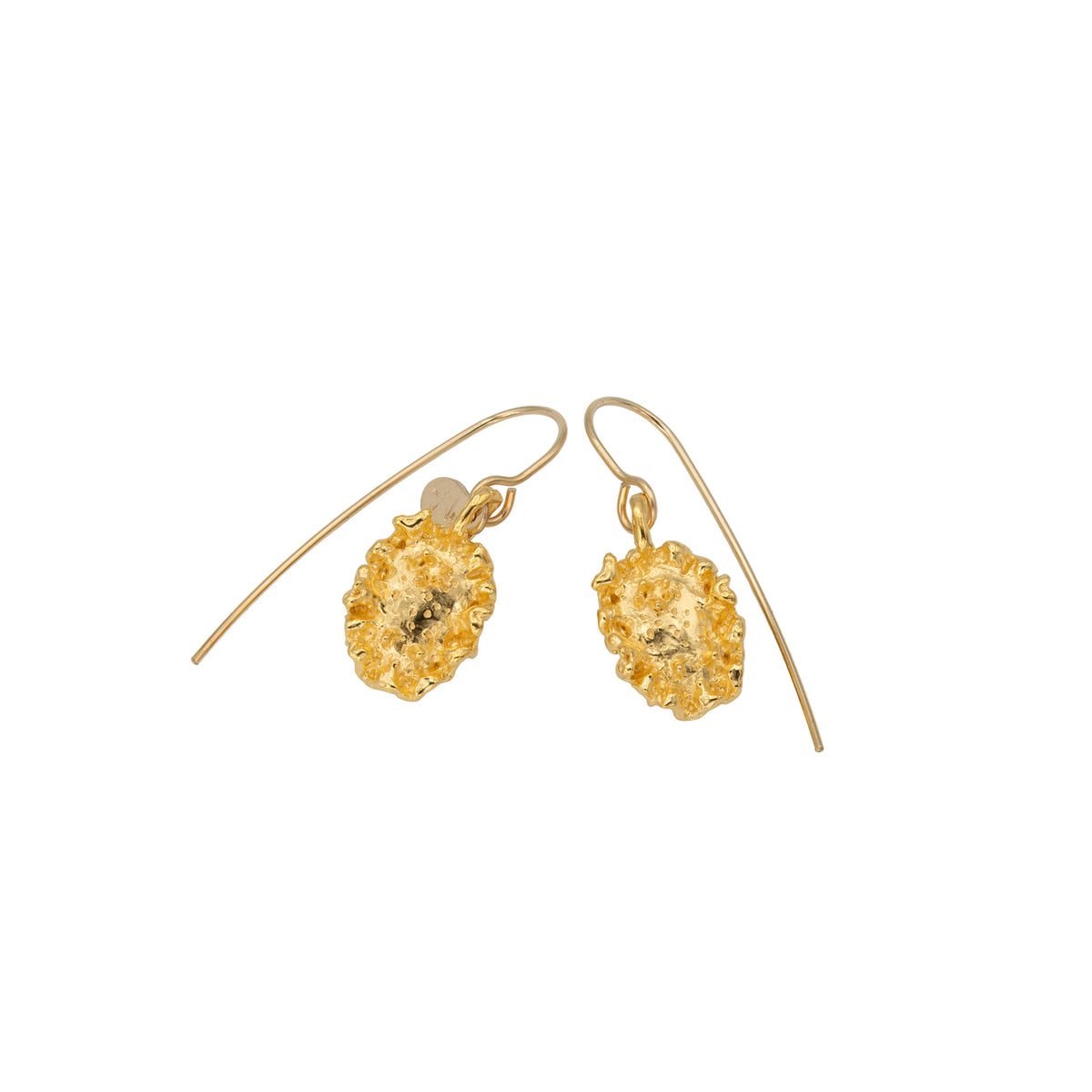 Poliahu Snow Goddess Nudibranch Drop Earrings