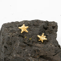Knobby Sea Star Post Earrings