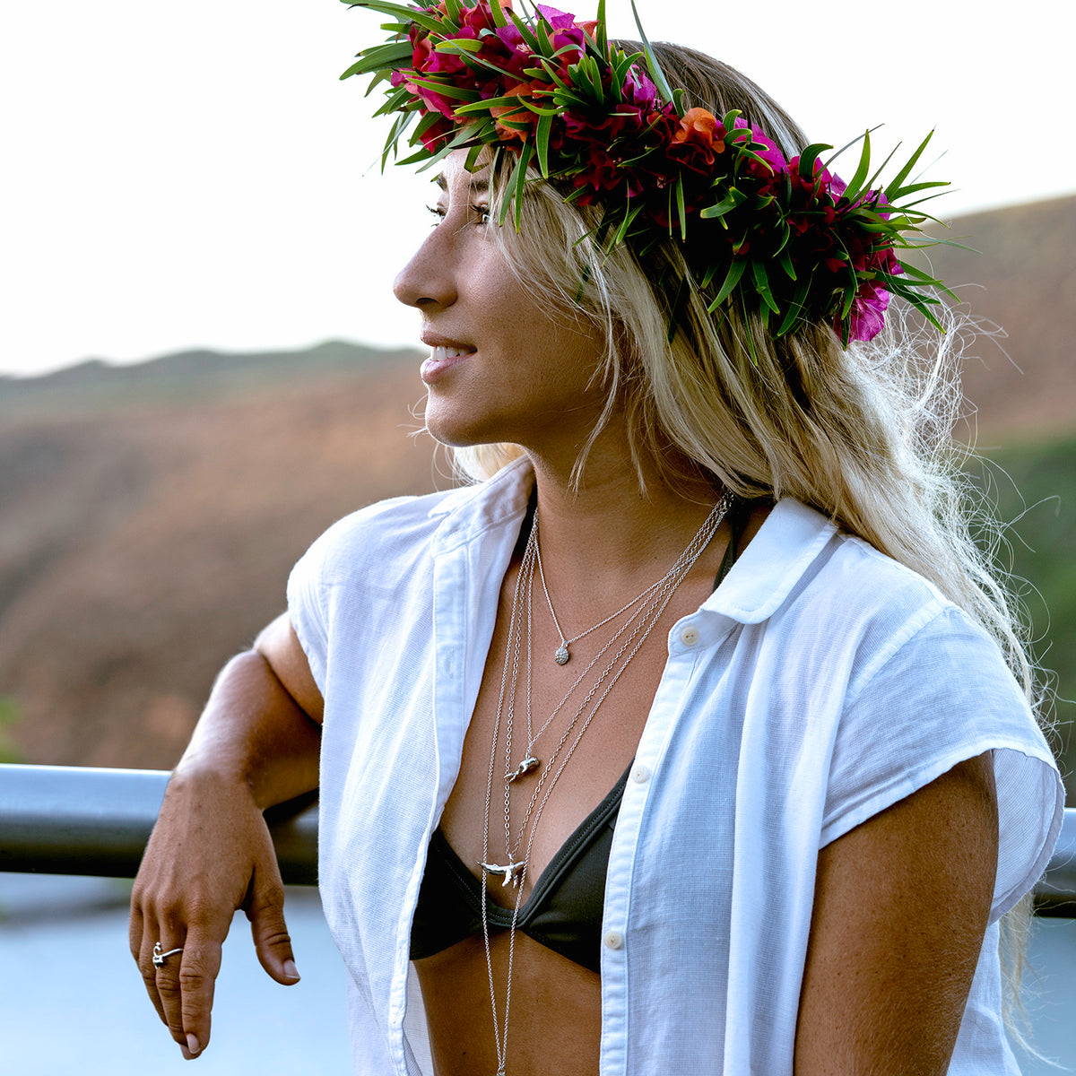 Little Hawaiian Monk Seal Necklace