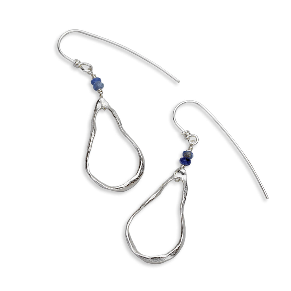 Ola Wai Medium Earrings with Sapphires