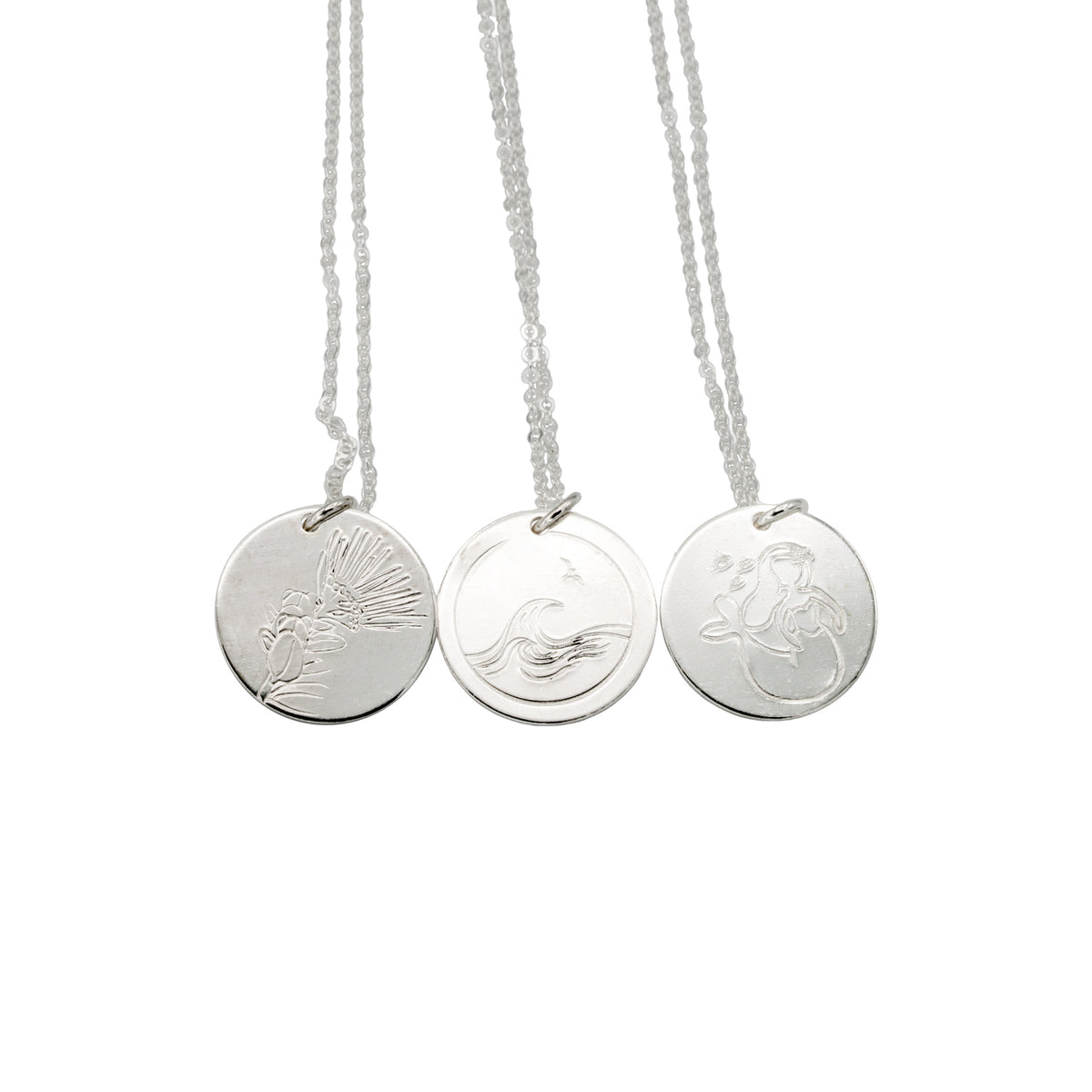Ocean Medallion Necklaces