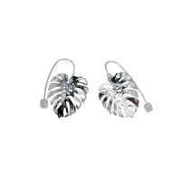Monstera Drop Earrings