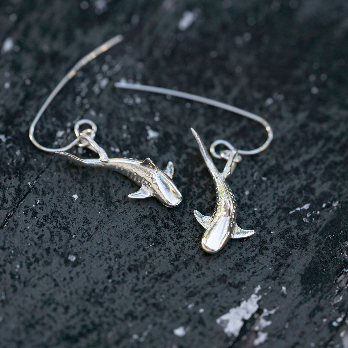 Niuhi Tiger Shark Earrings