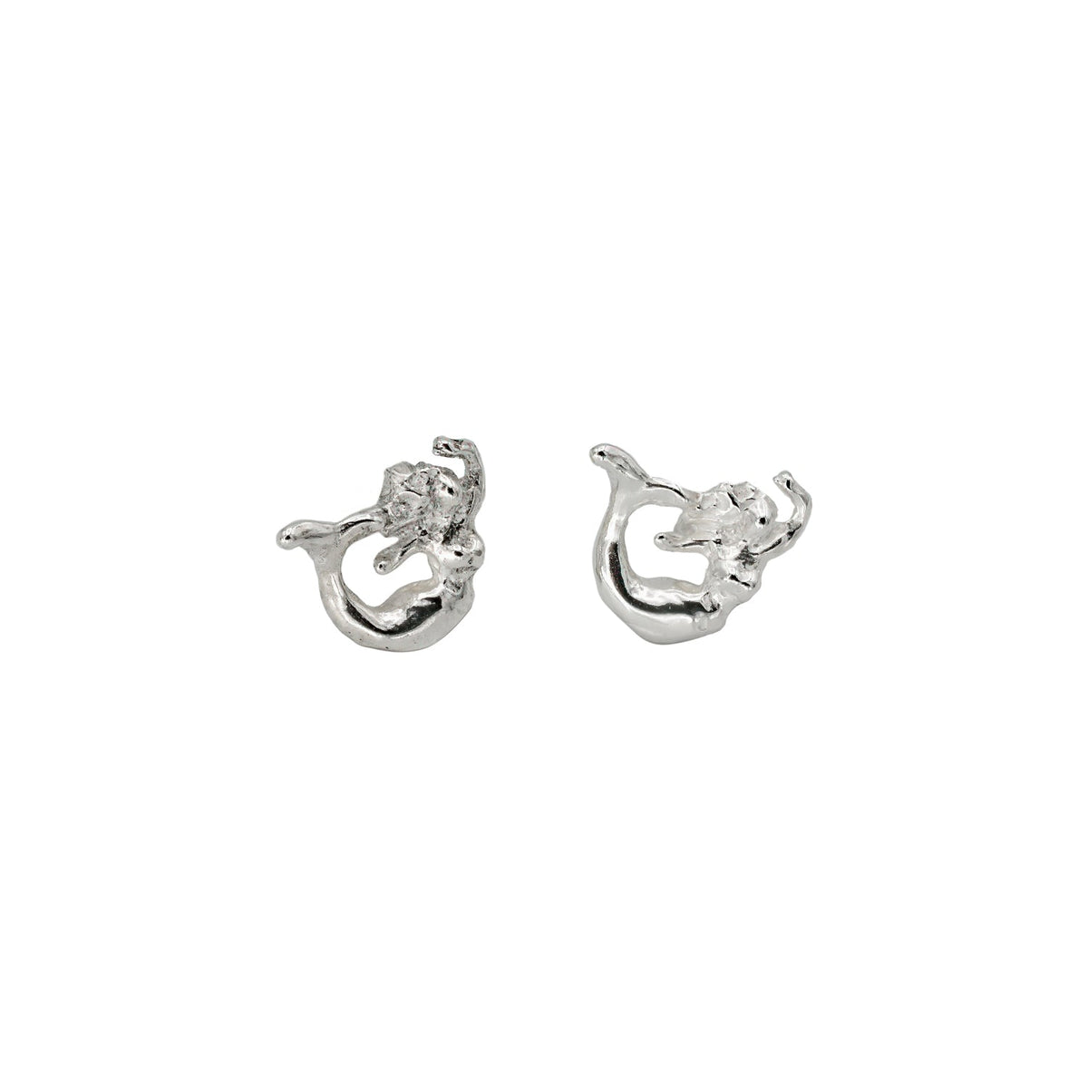 Little Halelehua Mermaid Post Earrings