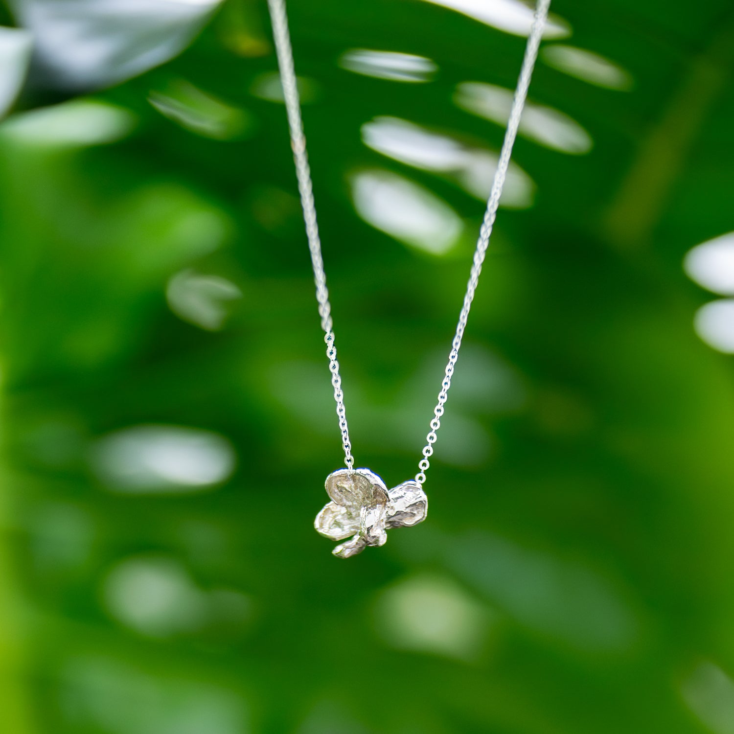 Pakalana Flower Necklace | Hand Carved Flowers | 'Alohi Kai