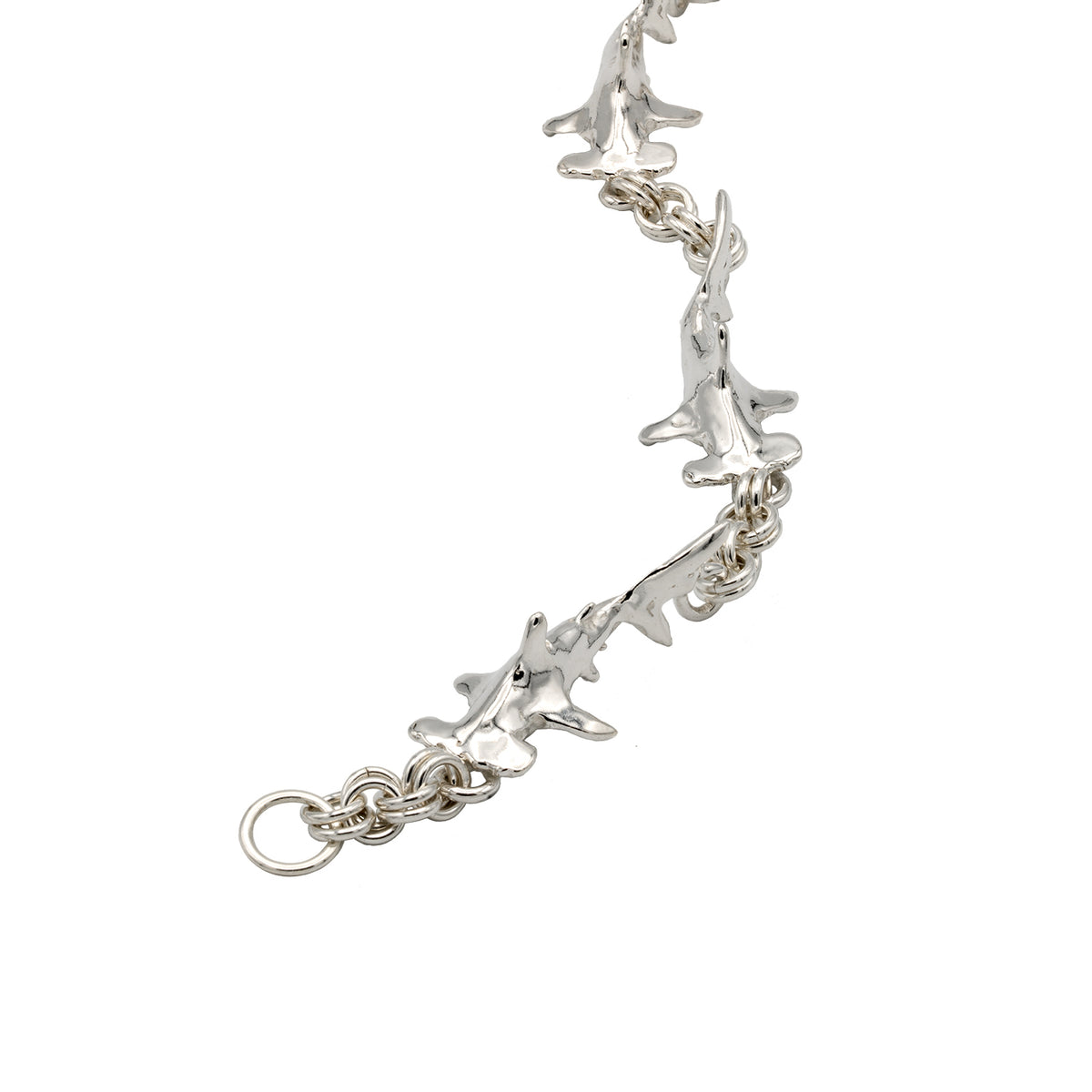 Great Hammerhead Shark Link Bracelet