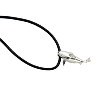 Great White Shark- Deep Blue Necklace