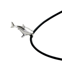 Great White Shark- Deep Blue Necklace