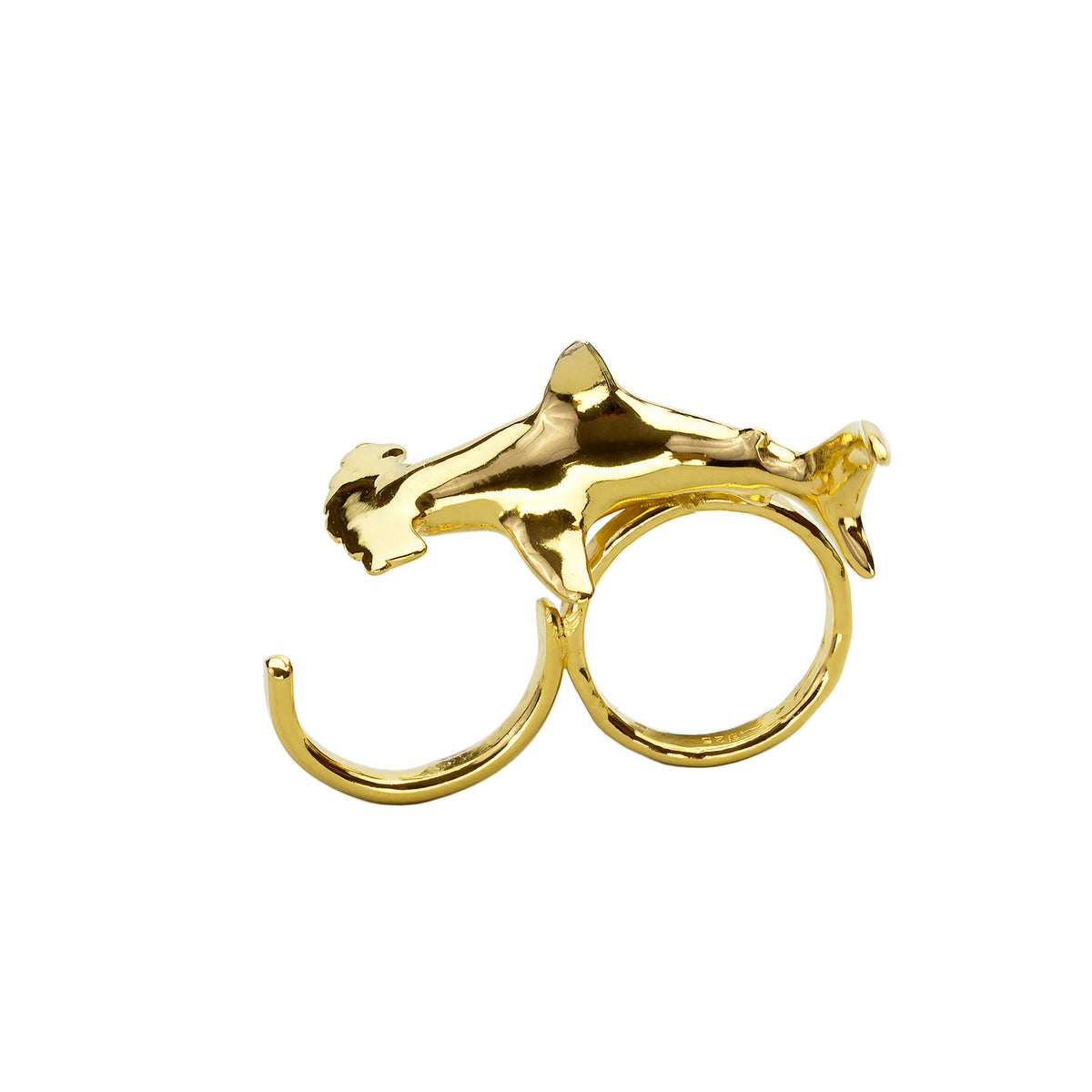 Hammerhead Shark Knuckleduster Ring