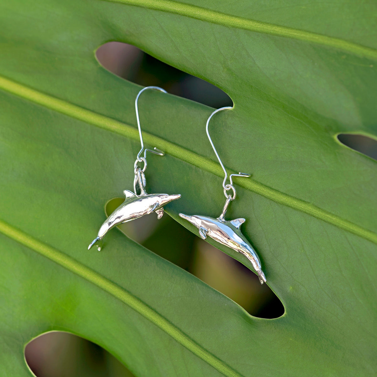 Nai'a Spinner Dolphin Drop Earrings