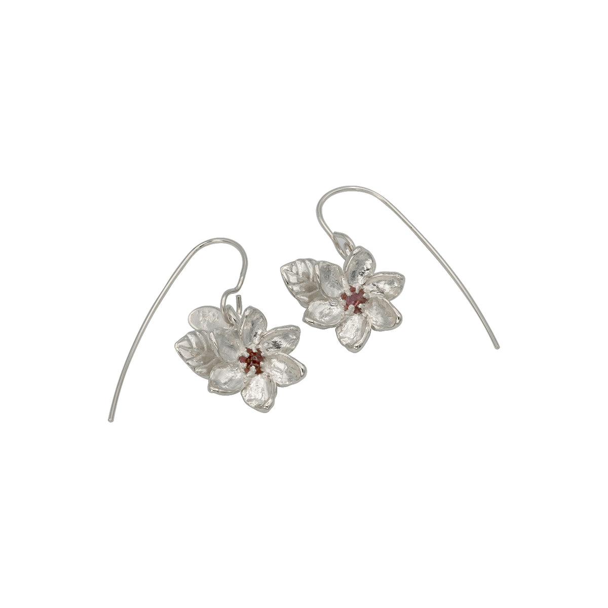 Nānū - Hawaiian Gardenia Drop Earrings