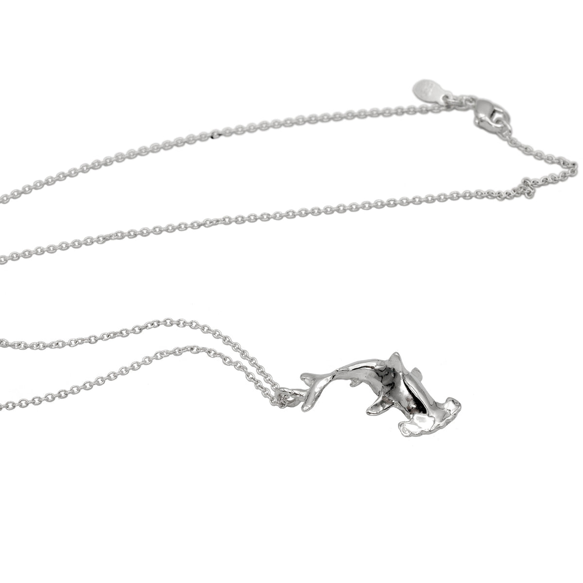 Scalloped Hammerhead Shark Necklace