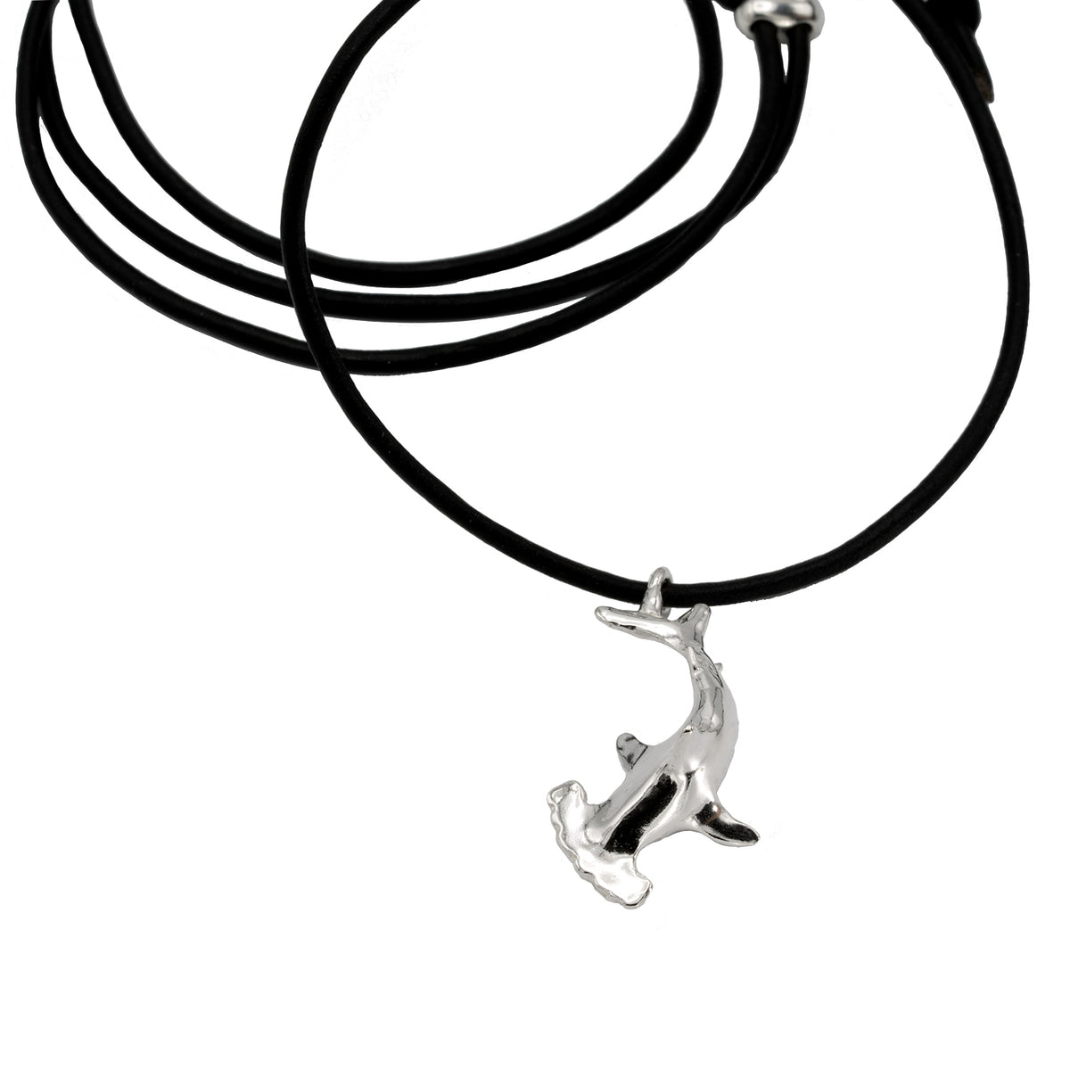 Scalloped Hammerhead Shark Necklace