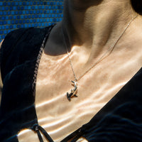 Scalloped Hammerhead Shark Necklace