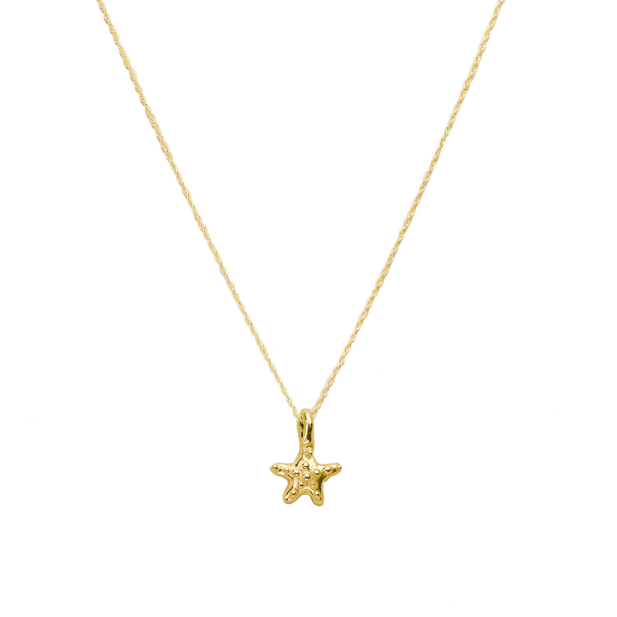 Little Knobby Sea Star Necklace