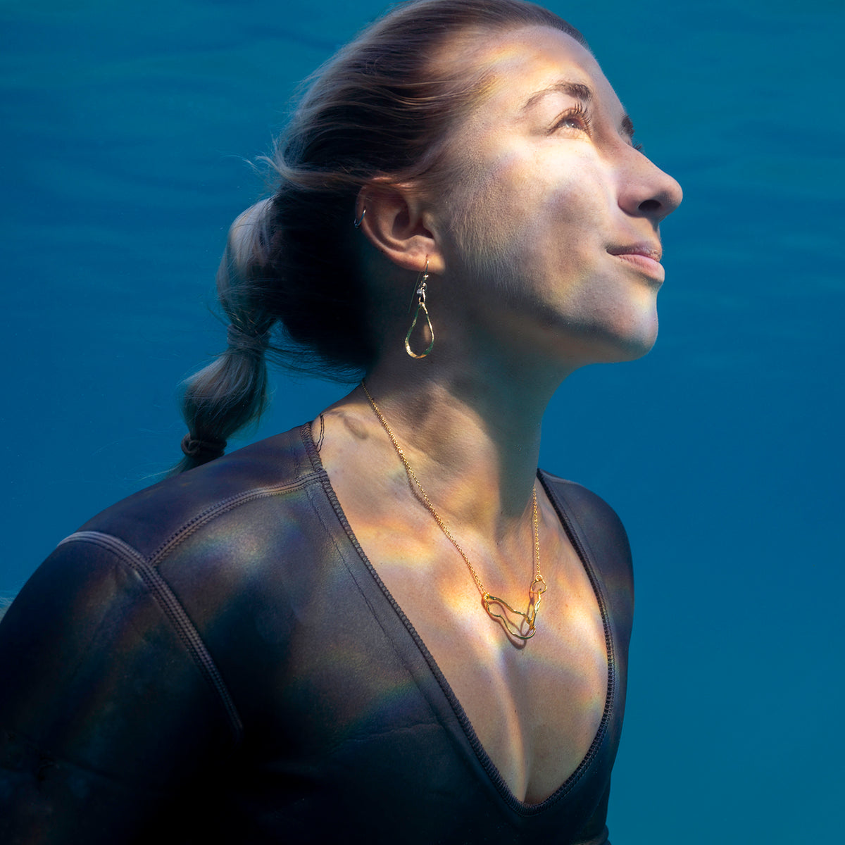 Ola Wai Water Trio Necklace