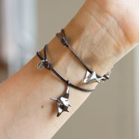 Hahalua Manta Ray Adjustable Bracelet