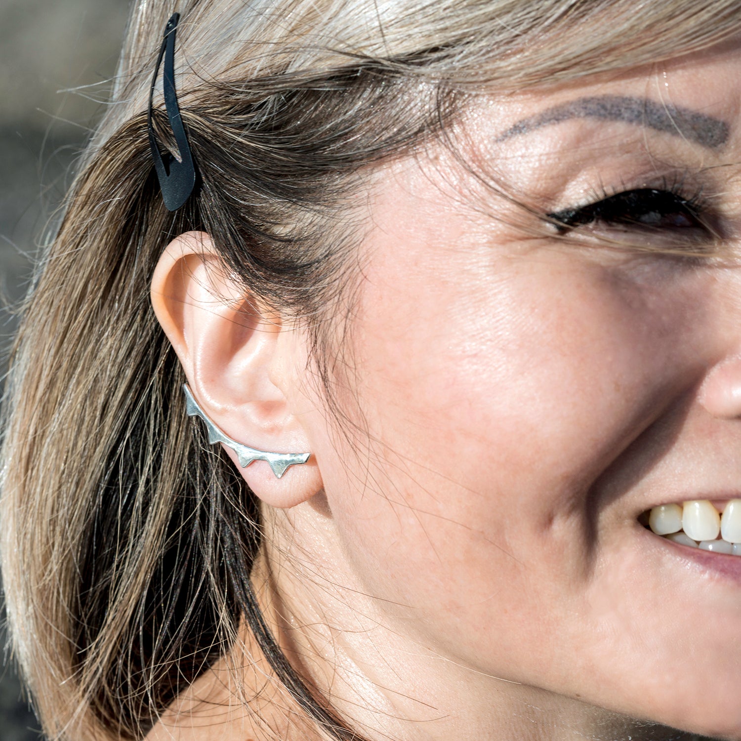 Yellowfin Ear Climbers | Sculpted Ocean Jewelry | 'Alohi Kai