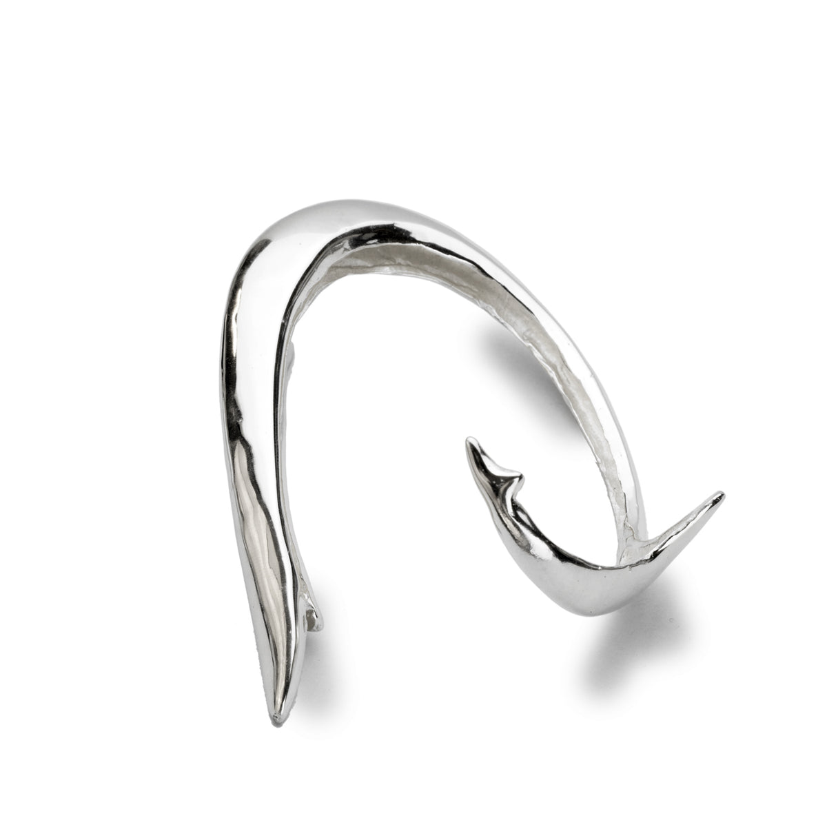 Sinuous Blue Shark Cuff