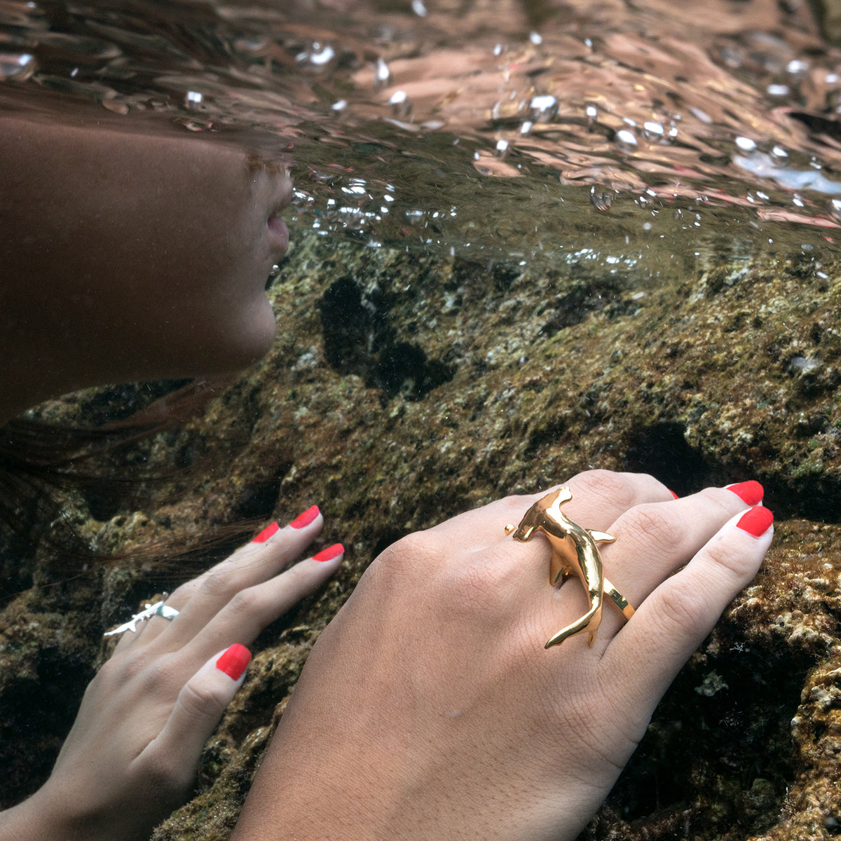 Hammerhead Shark Knuckleduster Ring