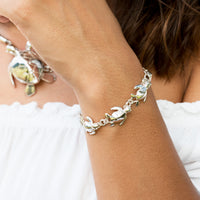 Honu Iki Turtle Chain Bracelet