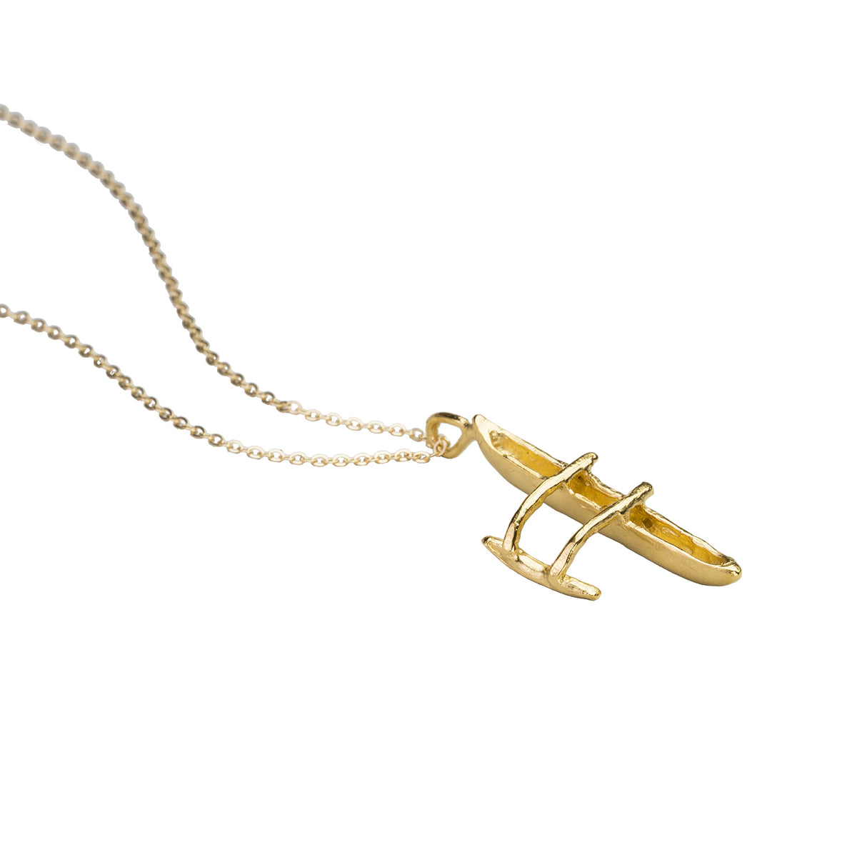 Kialoa Outrigger Canoe Necklace