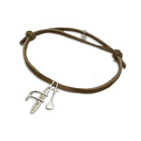 Kialoa Outrigger Canoe and Paddle Adjustable Bracelet