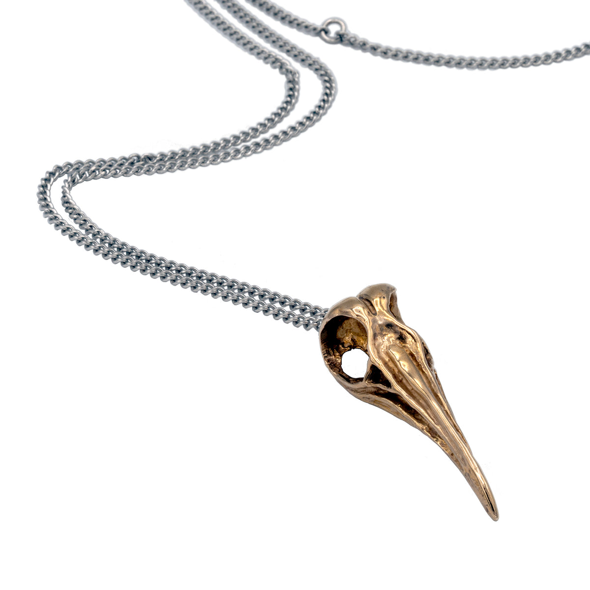 King Penguin Skull Necklace