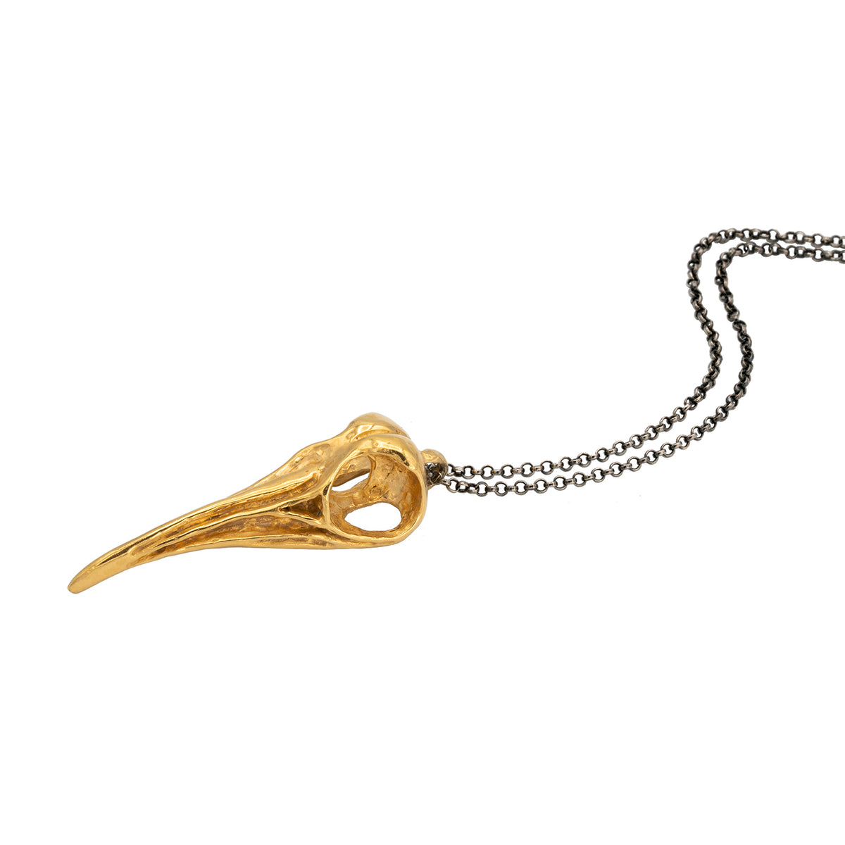 King Penguin Skull Necklace