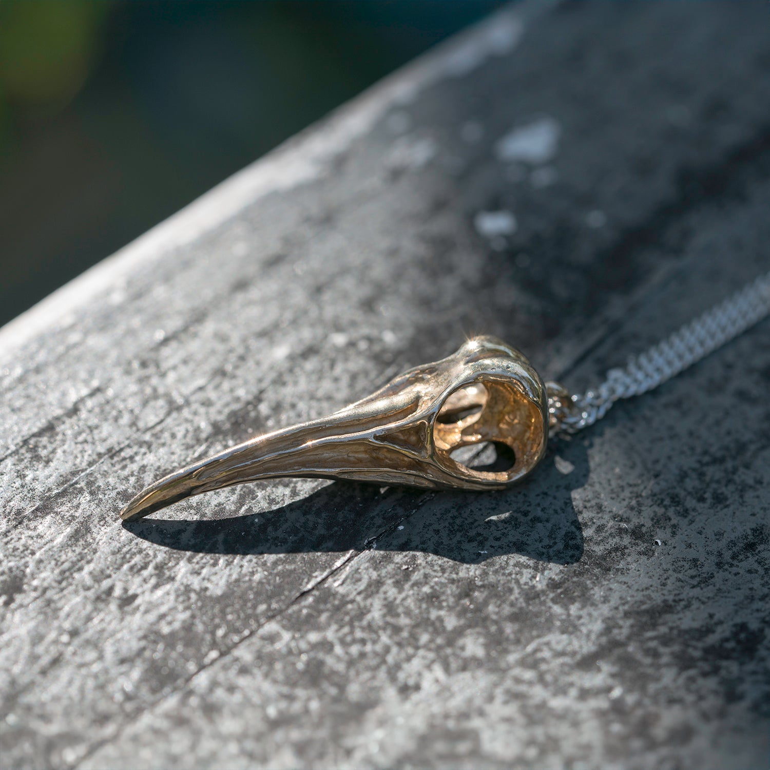 King Penguin Skull Necklace | Sculptural Jewelry | 'Alohi Kai