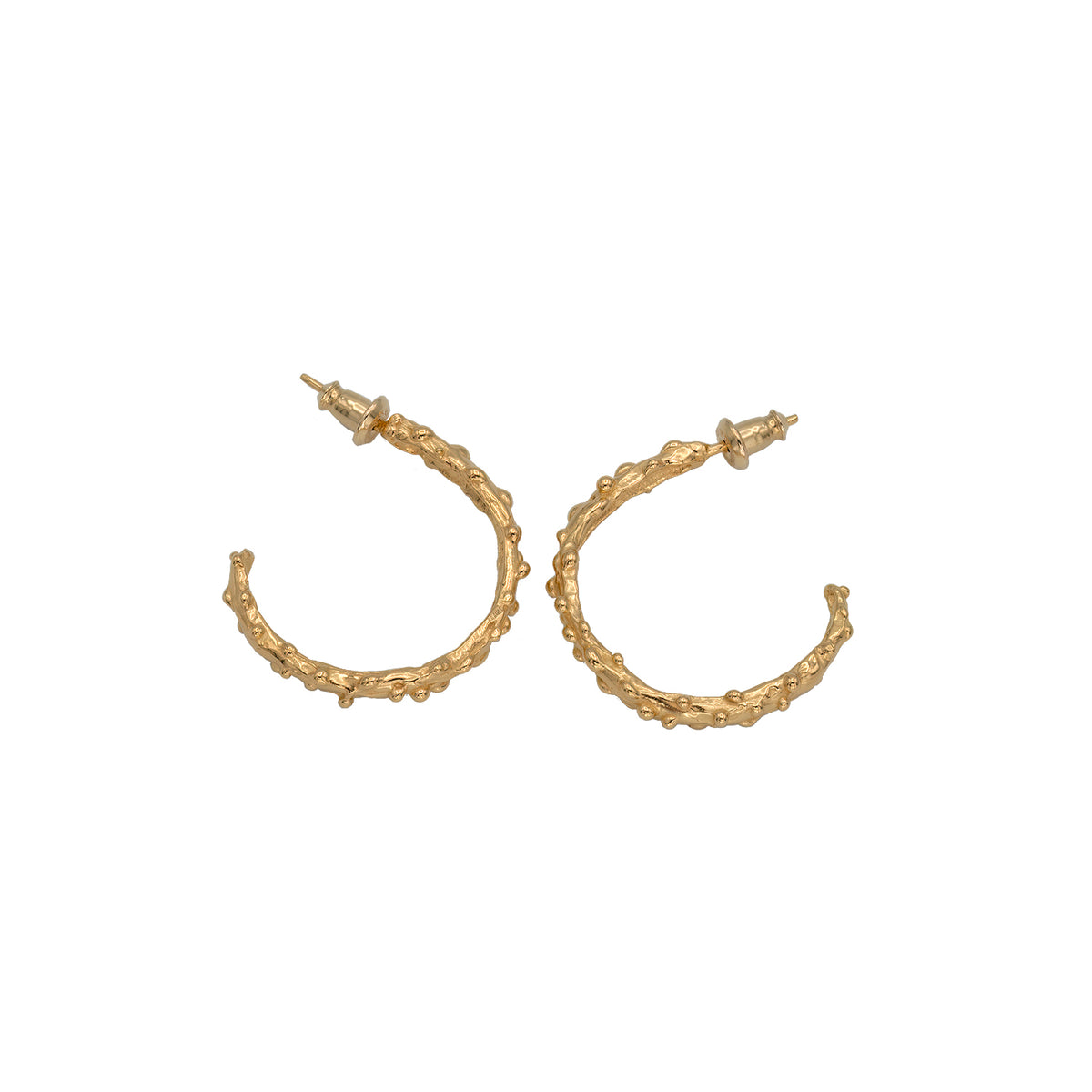 Limu Manauea Hoop Earrings