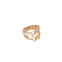 Limu Manauea Seaweed Branched Adjustable Rings