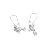 Little Hawaiian Monk Seal Drop Earrings