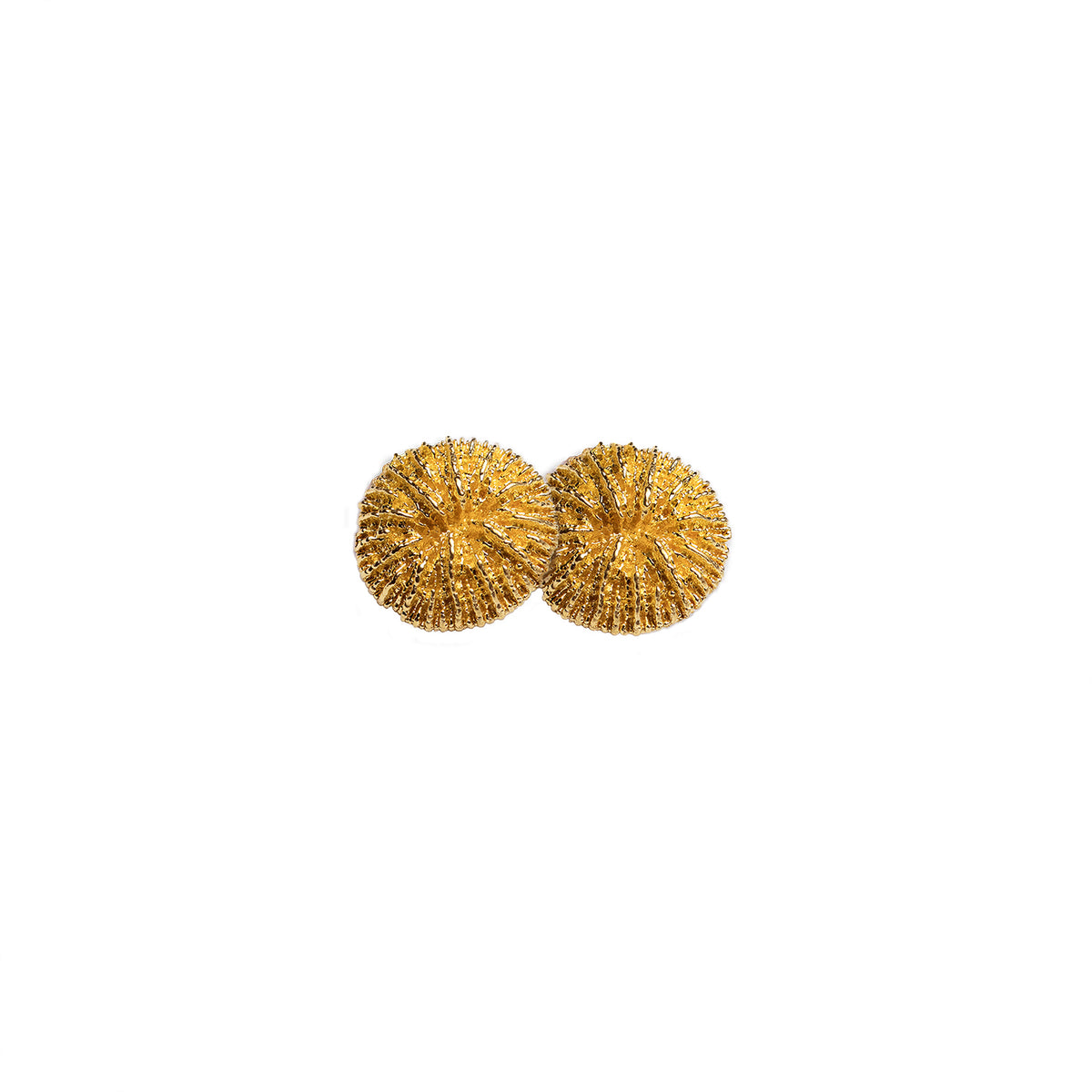 Tiny Mushroom Coral Stud Earrings