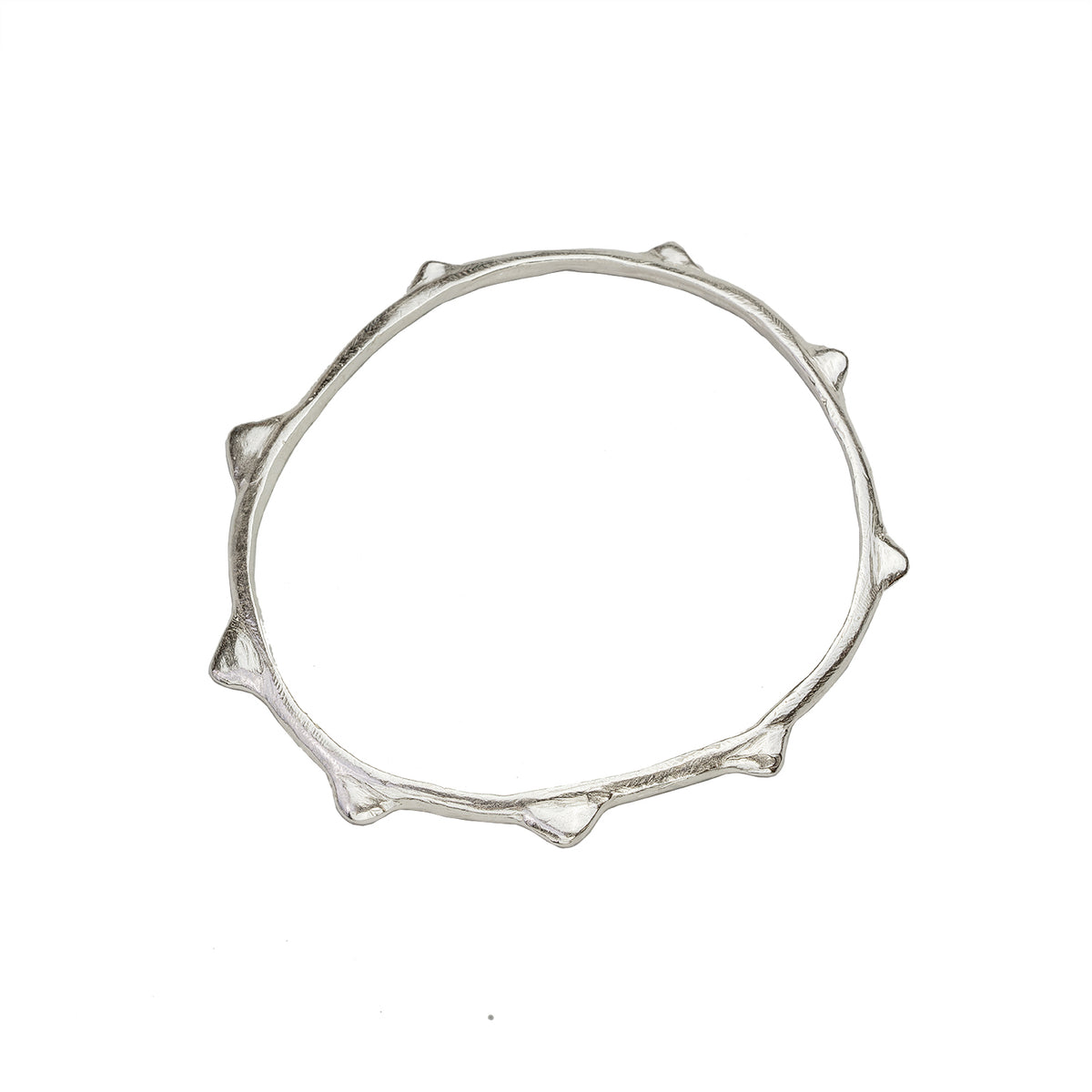 Sculptural Ola Bangle - Fierce Ahi