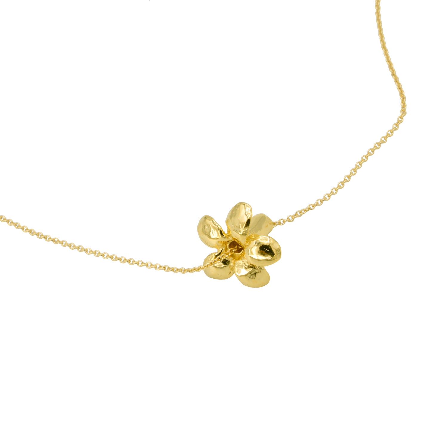 Puakenikeni Necklace | Hand Carved Hawaii Flowers | 'Alohi Kai